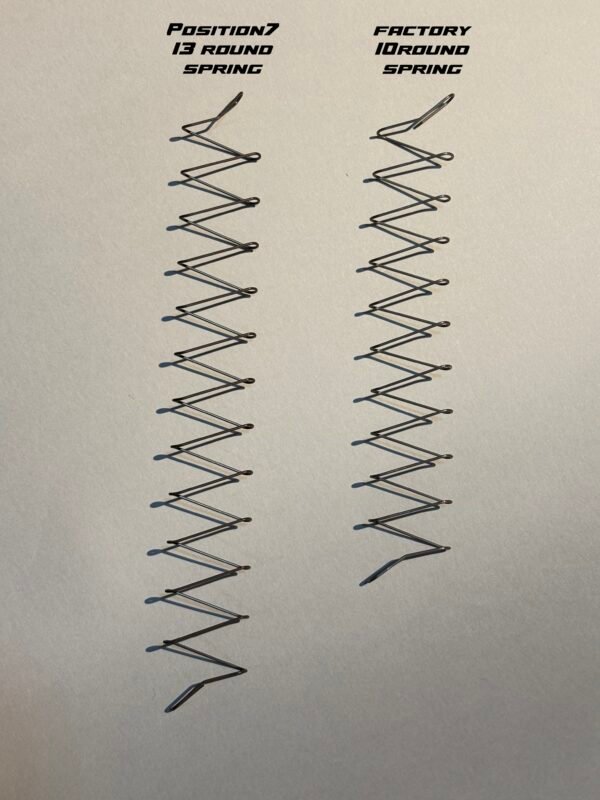 Custom 13 round spring for CZ 457 magazines - Image 2